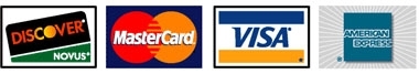 Credit cards Accepted